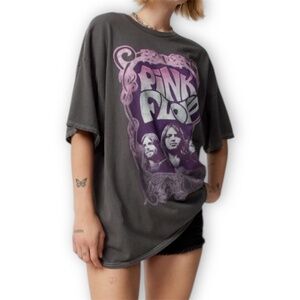 Urban Outfitters Pink Floyd Oversized Graphic T-Shirt Dress S/M